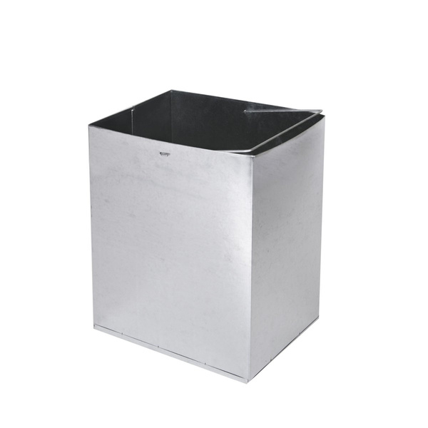 Standing ashtray and trashcan black large METLEX MX2075BL