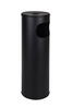 Standaschenbecher, Kombi-Ascher mit Mülltonne, schwarz, H 58 cm