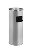 METLEX MX2076SL standing ashtray and trash garbage can
