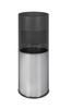 CAMPALO Standaschenbecher für draußen, 2-in-1 Schwarz 62CM