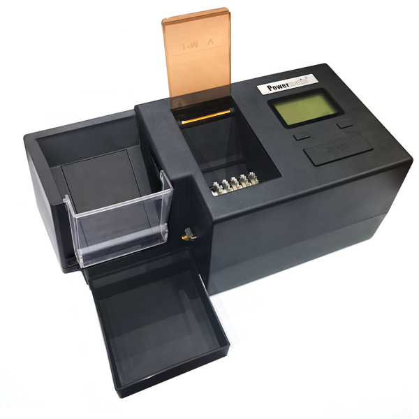 Poekspozycyjny/ pozwrotowy Powermatic 5 PLUS elektryczna nabijarka do gilz