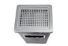 METLEX MX2075SL standing ashtray and trash garbage can