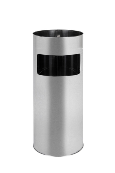 METLEX MX2076SL standing ashtray and trash garbage can